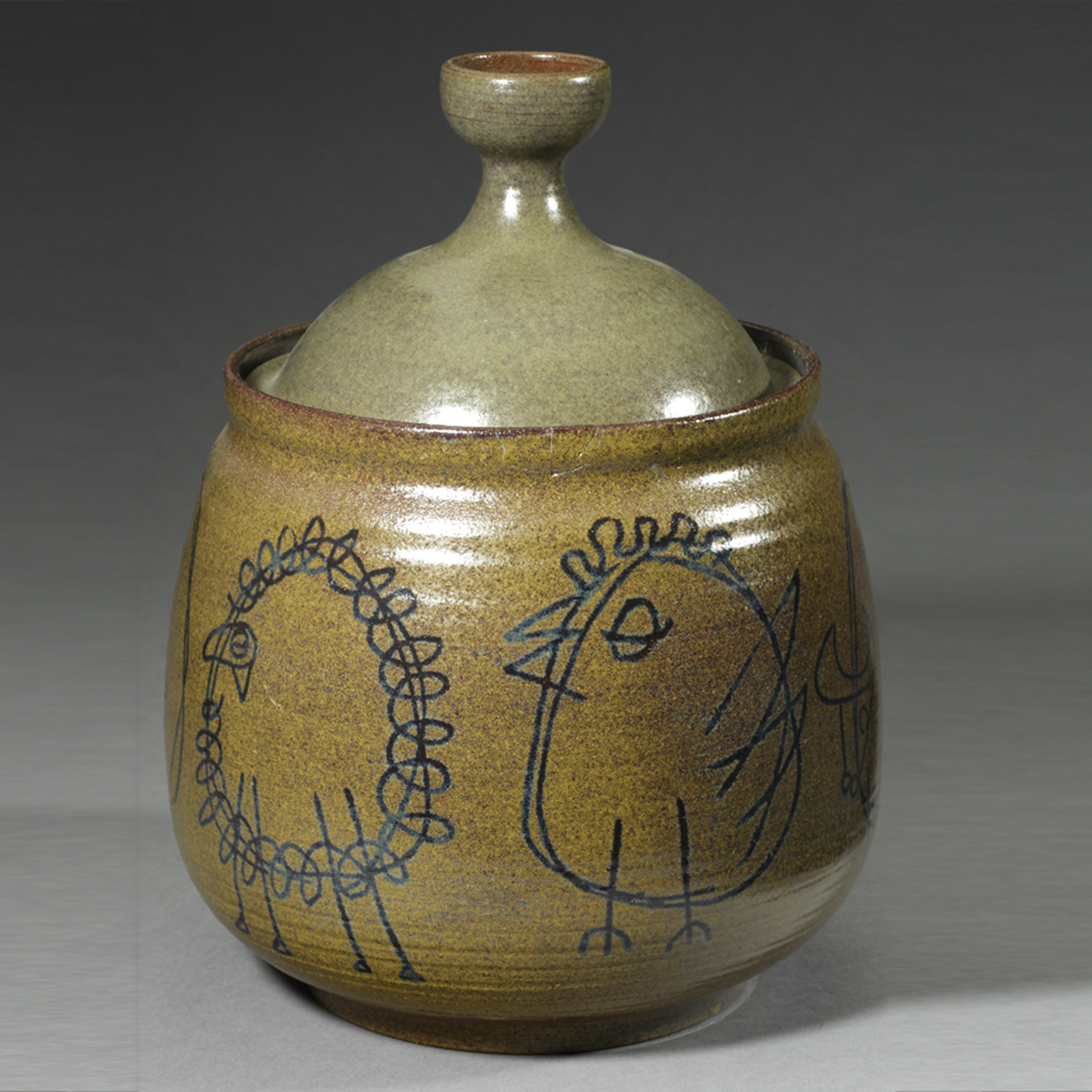 voulkos peter cookie jar full view everson museum of art purchase prize untied states potters association ceramic national 1950 29 3640 72 photo j polak jan 2014